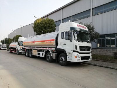 東風(fēng)天龍前四后八23.5方運(yùn)油車，20.3噸油罐車
